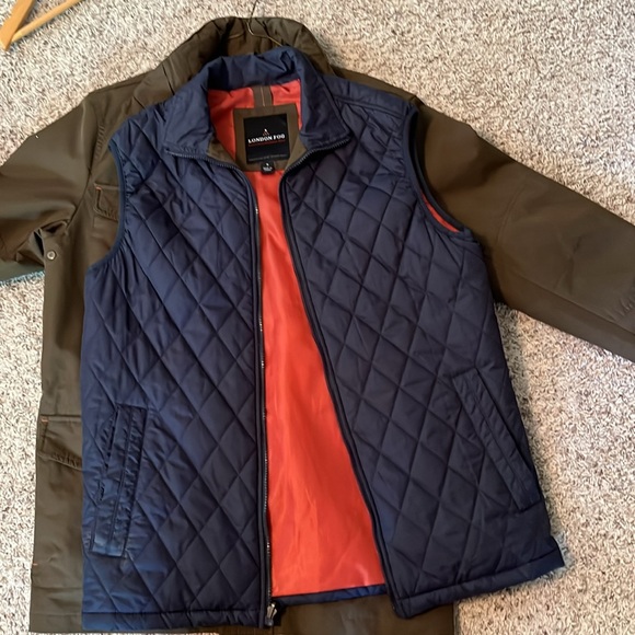 London Fog Field Jacket with Vest Layer - Picture 3 of 4